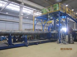 SSAW2200 Spiral Pipe Mill