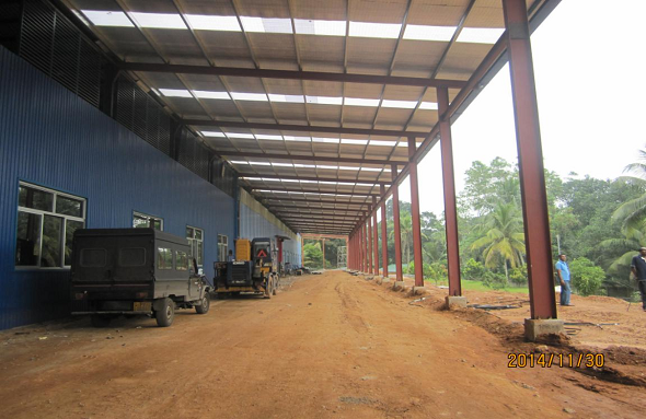 Sri Lanka customer looking for H - beam production line