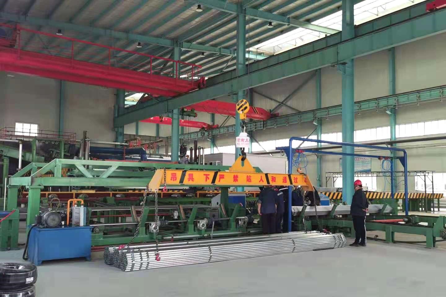 First hot dipped galvanizing line of Jianlong Steel put into