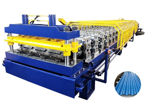 Corrugated roof forming machine(图1)