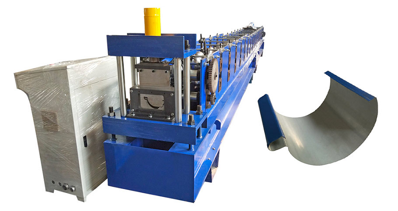 Square and Round Down Spout Downpipe cold roll forming machine (图4)